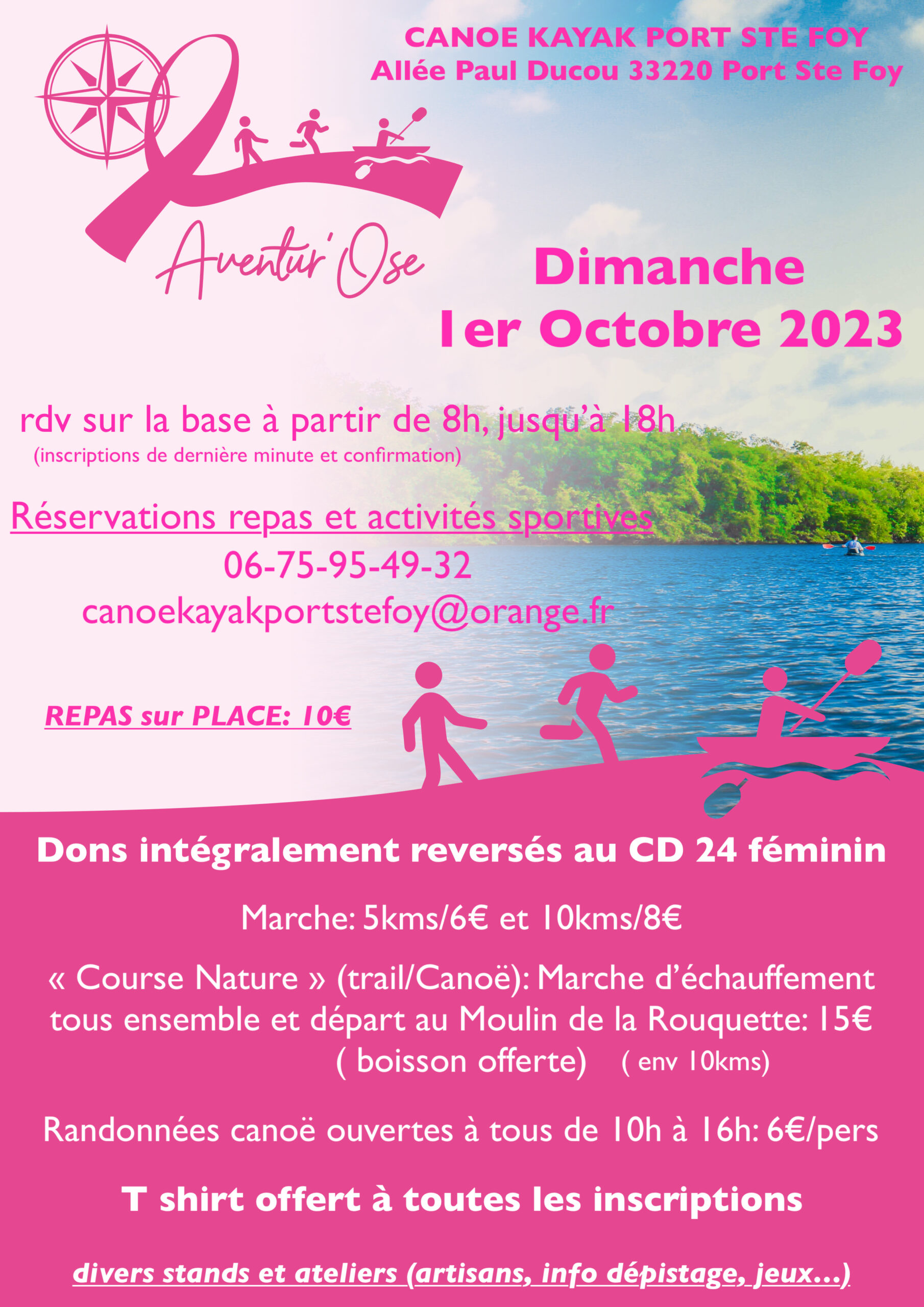 Canoëkayak Port Ste Foy Venez vous détendre au fil de l'eau